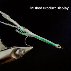 Pearl Tube Fly Body Tying Tube Fly Bait Material Fishing Supplies