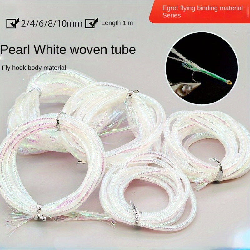Pearl Tube Fly Body Tying Tube Fly Bait Material Fishing Supplies