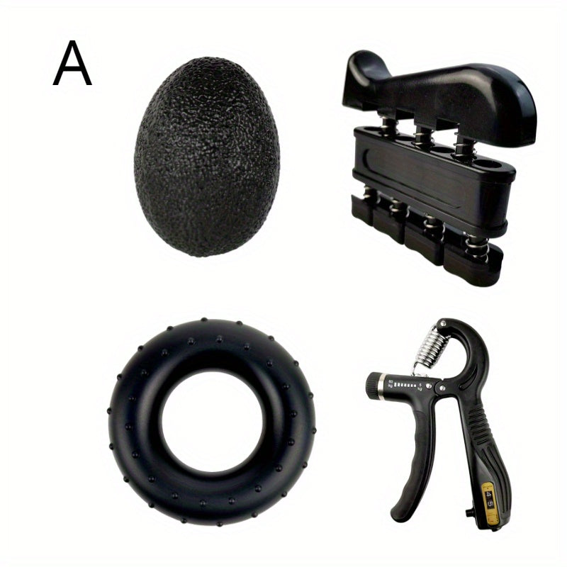 Hand Grip Strength Trainer Kit 4pcs Set