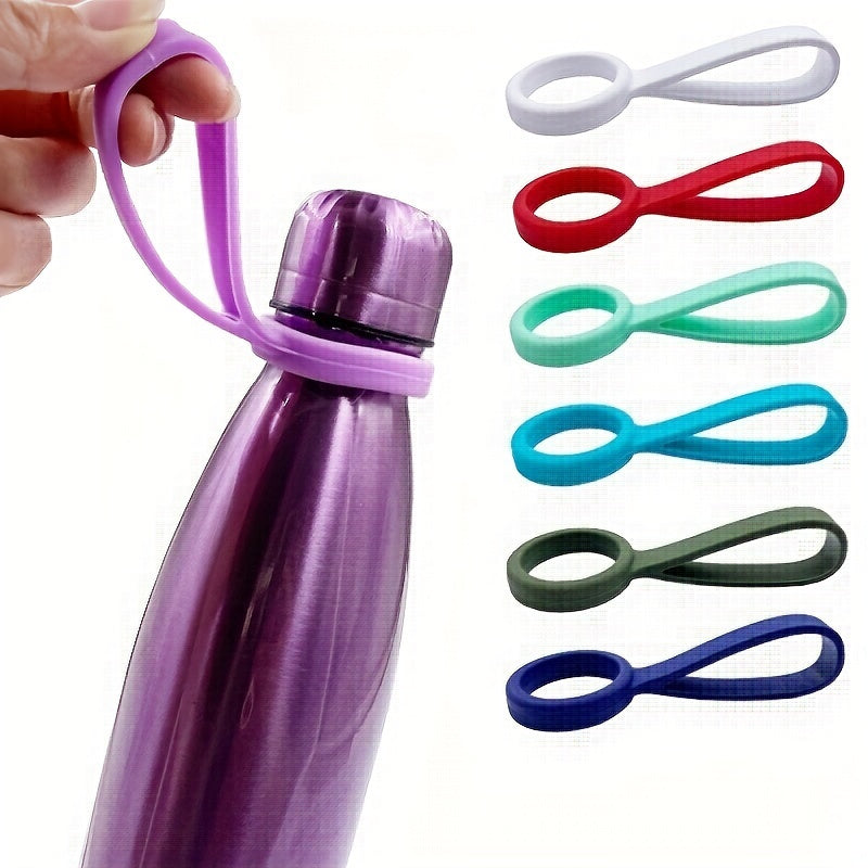 Silicone Water Bottle Buckle Holder Handle