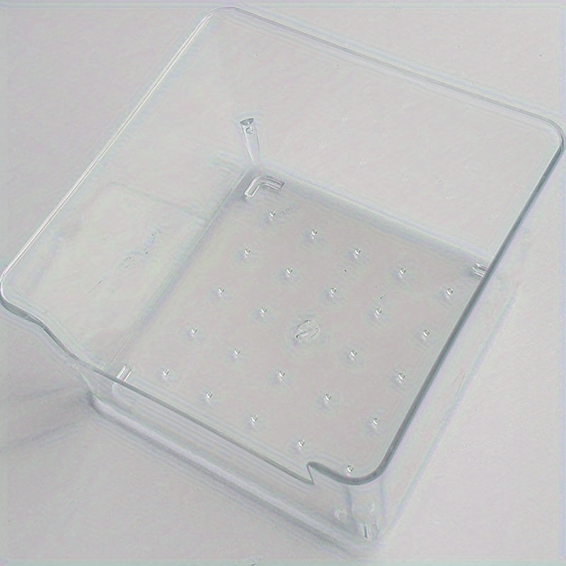 Clear Small Sticky Note Storage Box Plastic Storage Box For Coins Keys