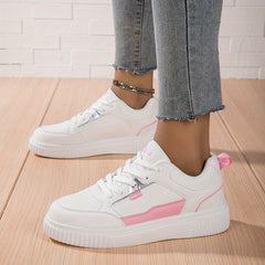 Women's Low Block Sneakers Lightweight Skate Shoes