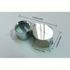 10x Magnifying Glass Portable Jewelry Loupe Small Size for Jewelry Appreciation