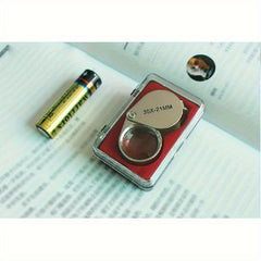 10x Magnifying Glass Portable Jewelry Loupe Small Size for Jewelry Appreciation