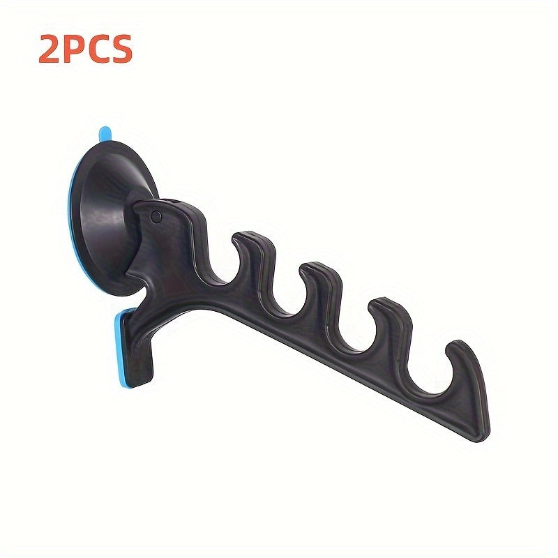 2pcs Car Fishing Rod Holder Suction Cup Fishing Rod Rack