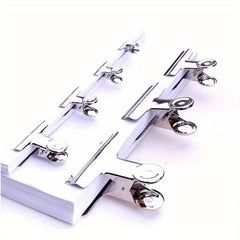 Stainless Steel Ticket Clip Fixed Strong Butterfly Clip Stationery Clip