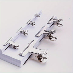 Stainless Steel Ticket Clip Fixed Strong Butterfly Clip Stationery Clip