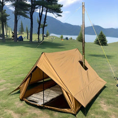 Ultralight Vintage Hut Camping Tent 70D Polyester Waterproof Beach Shelter Tent