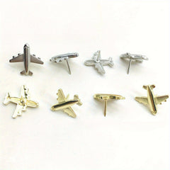 12pcs 3D Airplane Pins for Cork Boards