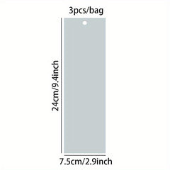 3 Packs PET Long Strip Tape Garden Imagination Series Flower Stickers