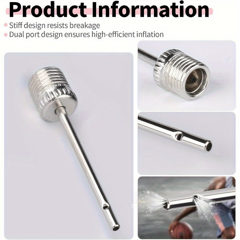 10pcs Stainless Steel Air Pump Needle with Storage Box