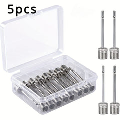 10pcs Stainless Steel Air Pump Needle with Storage Box