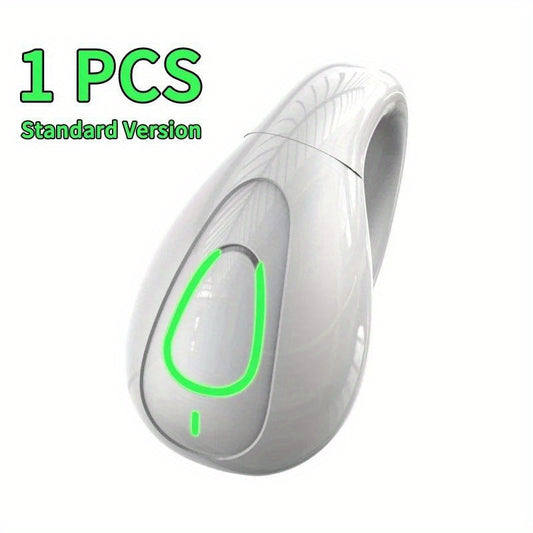 Mini Wireless Ear Clip Headset HIFI Bass Stereo Music Earring Headphone Mic