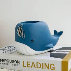 Whale Pen Holder Pencil Holder Desk Organizers Pen Organizer