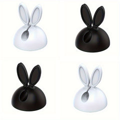 4pcs Rabbit Ear Desktop Wire Organizer & Anti Winding Wire Holder