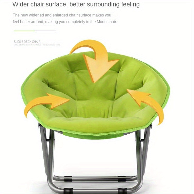 Moon Chair Lazy Chair Folding Chair for Beach Camping