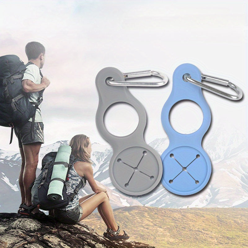 Kettle Buckle Carabiner Water Bottle Holder Camping Hiking Hook