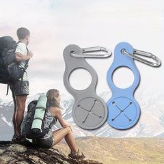 Kettle Buckle Carabiner Water Bottle Holder Camping Hiking Hook