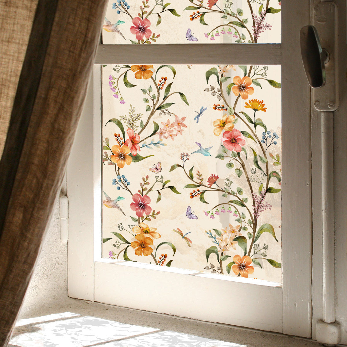 Privacy Window Film Static Cling Removable Glass Sticker