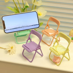 Cartoon Bracket Folding Chair for Desktop Countertops or Small Pet Nests