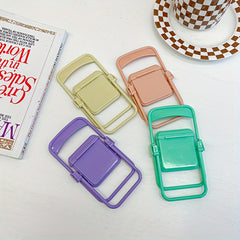 Cartoon Bracket Folding Chair for Desktop Countertops or Small Pet Nests