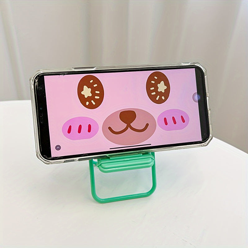 Cartoon Bracket Folding Chair for Desktop Countertops or Small Pet Nests