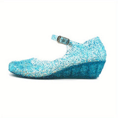 Girls' High Heeled Sandals Non-slip Breathable Party Vacation Shoes