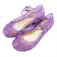 Girls' High Heeled Sandals Non-slip Breathable Party Vacation Shoes