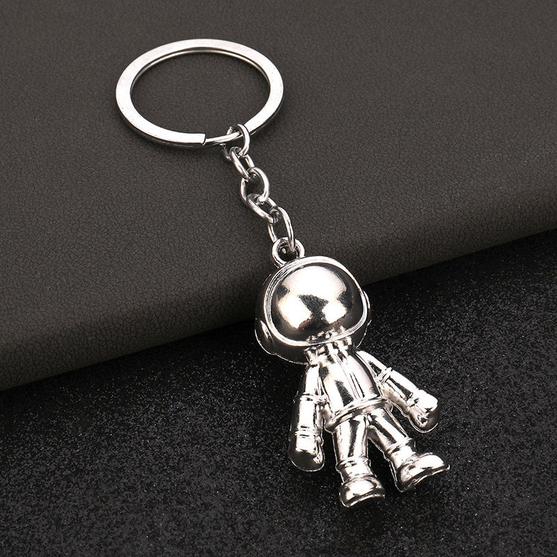 3D Astronaut Keychain Pendant for Keys Backpacks Wallets