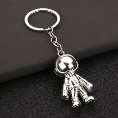 3D Astronaut Keychain Pendant for Keys Backpacks Wallets