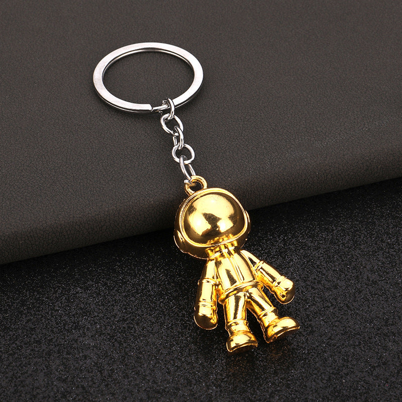 3D Astronaut Keychain Pendant for Keys Backpacks Wallets