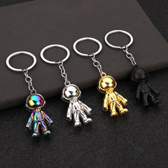 3D Astronaut Keychain Pendant for Keys Backpacks Wallets