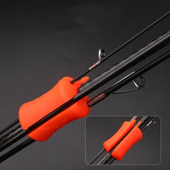 1pc Fishing Rod Fixed Ball Mini Protection Anti Collision Rod Retractor
