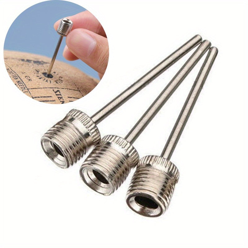 30pcs Sport Ball Inflating Pump Needles Football Basketball Soccer Air Valve Ada