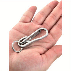 Stainless Steel Key Chain Clip Hook Buckle Carabiner