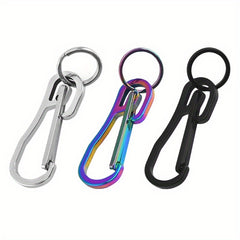 Stainless Steel Key Chain Clip Hook Buckle Carabiner
