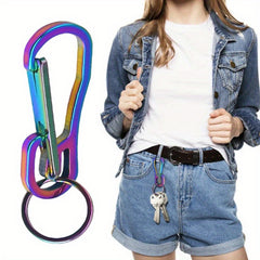 Stainless Steel Key Chain Clip Hook Buckle Carabiner