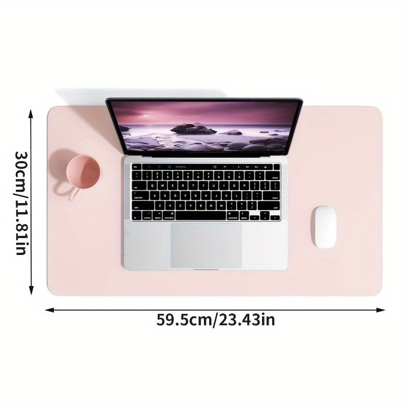 PVC Leather Desktop Protection Pad Anti-skid and Waterproof 30x59