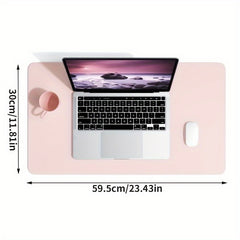 PVC Leather Desktop Protection Pad Anti-skid and Waterproof 30x59