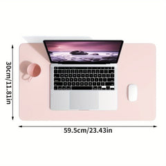 PVC Leather Desktop Protection Pad Anti-skid and Waterproof 30x59
