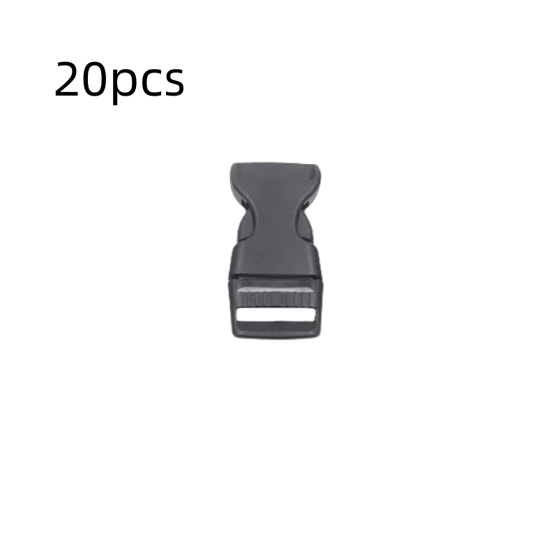 60pcs Plastic Buckles Side Release Strap Buckles For Backpack Luggage Strap