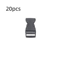 60pcs Plastic Buckles Side Release Strap Buckles For Backpack Luggage Strap