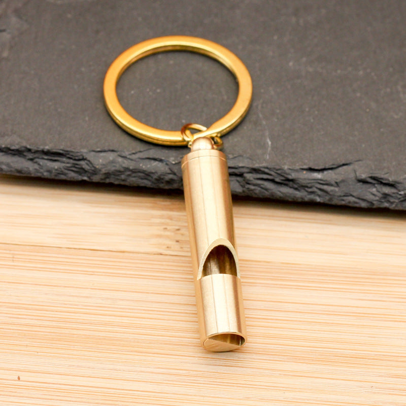 Survival Whistle With Keychain Emergency Tool