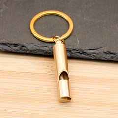 Survival Whistle With Keychain Emergency Tool