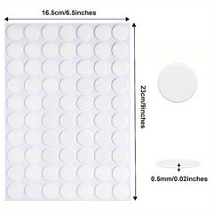 200pcs Acrylic Double Sided Tape High Viscosity Nano Tape Die Cut