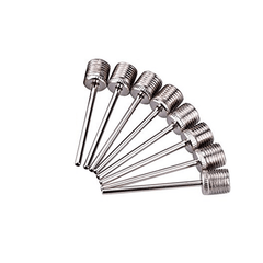 8pcs Inflating Needles For Soccer Basketball Football Air Pump Parts
