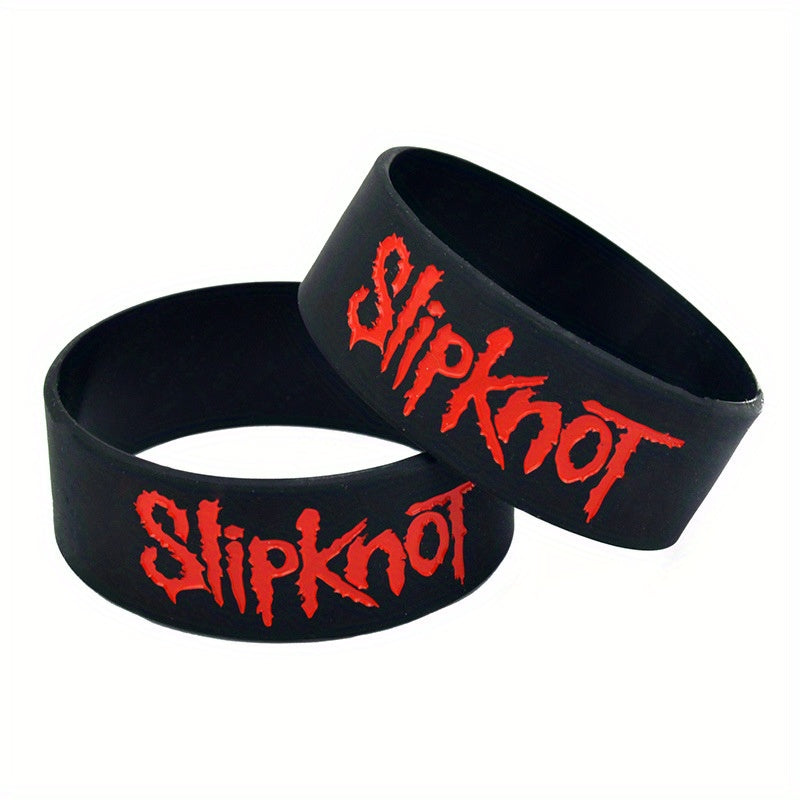 Silicone Sports Bracelet Wristband 2.54cm