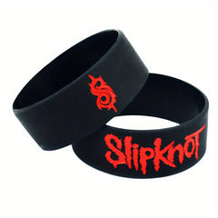 Silicone Sports Bracelet Wristband 2.54cm