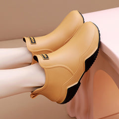 Rain Boots Round Toe Comfortable Unisex