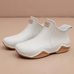 Rain Boots Round Toe Comfortable Unisex